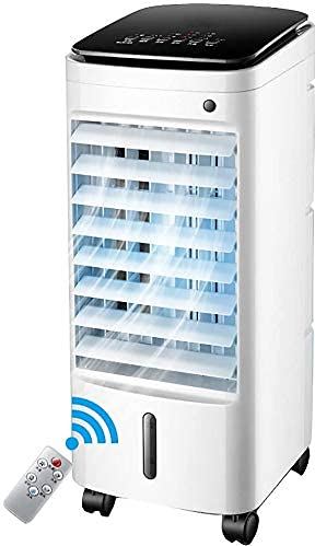 UUIINMNNM Air Cooler for Home Office Evaporative Coolers Portable Air Conditioner Fan Mobile air Conditioning Fan Water Cooled air Conditioner with dehumidifier Small Evaporative Coolers Home Dormi