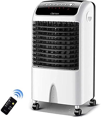 UUIINMNNM Air Cooler for Home Office Evaporative Coolers Air Cooler 10 000 BTU Portable Air Conditioner Three in One Floor Standing Air Conditioner with Remote Control and LED Display 3 Fan Spee