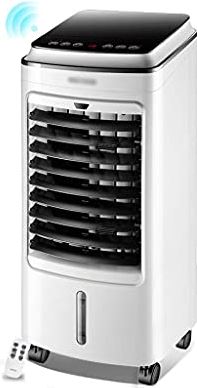 UUIINMNNM Air Cooler for Home Office Air Coolers Evaporative Coolers Humidifier Air Conditioner Whit Remote Control Misting Evaporativ Portable Small Fan and Bladeless Noiseless Fan for Office Dorm