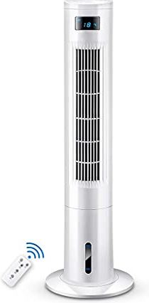 UUIINMNNM Evaporative Coolers Air Coolers Evaporative Coolers Tower Portable Airconditoner Conditioner Whit Remote Control Super 3 Fan Speed Unit Quiet Humidifier Misting Fan for Home Office Bedroom