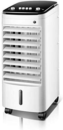 UUIINMNNM Air Conditioner Portable Compact Air Circulator Mobile Cooling Fan Space Air Cooler Super Quiet Evaporative Coolers 3 Speed Setting Air Conditioner Energy Efficient Conditioner Perfect for