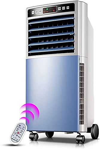 UUIINMNNM Air Cooler for Home Office Evaporative Coolers Air Conditioning Fan Household Single Cooling Type Cooling Fan Air Conditioner Remote Control Refrigeration Mobile Small Air Conditioni