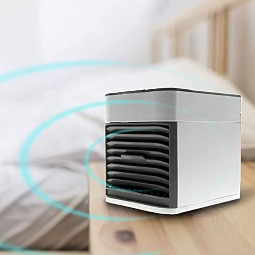 MHGD Airconditioner - 4-in-1 laptop-luchtkoelerventilator, laag energieverbruik Mini-luchtkoeler - voor slaapkamer, kantoor, keuken, auto, thuis