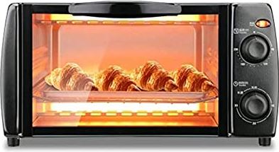UUIINMNNM Compact Toaster Oven with Heating Crumb Tray and 750 Watts of Cooking Power – Countertop Toaster Oven