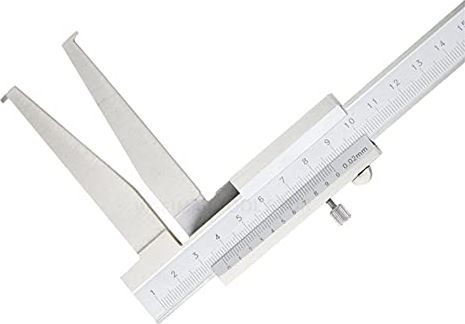 XWJSKJ 10-160mm Inner Groove Caliper Intern Vernier Remklauw Roestvrijstalen Lange klauw voor Meetgereedschapsmeter 30-300 (Color : 30 300 Inside Groove)