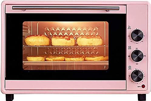 MXXHFC 40L oven elektrische oven heteluchtoven, mini oven 1600W, temperatuurinstelling 90-230?, timer 60 minuten, 10 kookstanden