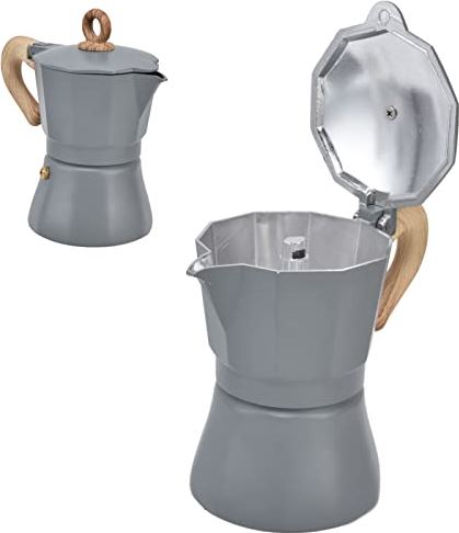 Nannigr Kachel Top Koffiezetapparaat, Ergonomische Handvat Koffiezetapparaat Pot Handige Achthoekige Warmte-isolatie voor Camping(#1)
