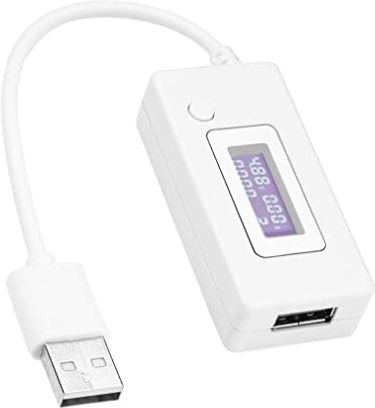 Obelunrp USB Tester Voltmeter Ammeter Batterij Power met LCD-scherm Batterij Monitor Veiligheidstest-elektrische parametertester