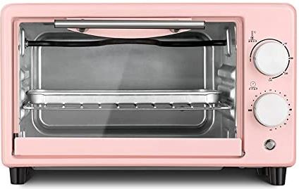 MXXHFC Multifunctionele elektrische oven, mini-oven, roestvrijstalen elektrische oven, verticale oven met drukknop, huishoudelijke barbecue-toast, 10L