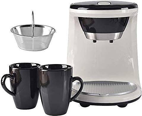 SXLCKJ Koffiezetapparaat, Mini Elektrisch Infuus Koffiezetapparaat, Huishoudelijke Semi-Automatische Brouwen Thee Pot Amerikaans (thuisbreker)
