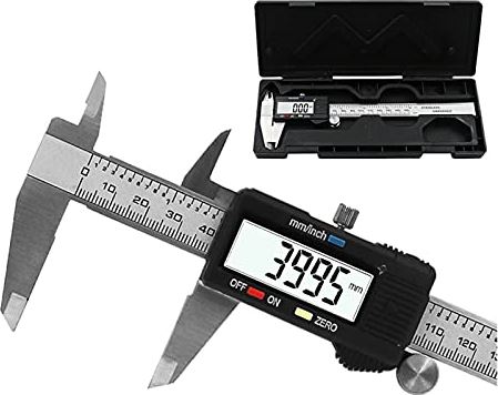 XWJSKJ 6 inch 0-150mm meetinstrument Roestvrijstalen remklauw digitale Vernier remklauw (Color : Caliper box)