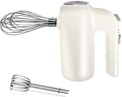 UUIINMNNM Hand Mixer Electric Whisk With 5 - Speed Adjustment Function Handheld Whisk For Baking Stainless Steel 300W High Power Hand Mixers With 2X Beaters 2X Balloon Stick