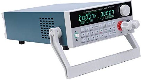 Tomantery Elektronische belastingsmeter, belastingsmeter Batterijtester DC-batterijtester 30A 200W Elektronisch met roterende codeerschakelaar voor elektrische testbenodigdheden(#2)