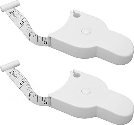 Chanme Naaipin Lock-meetlint Flexibel draagbaar meetlint voor het snijden van handwerk