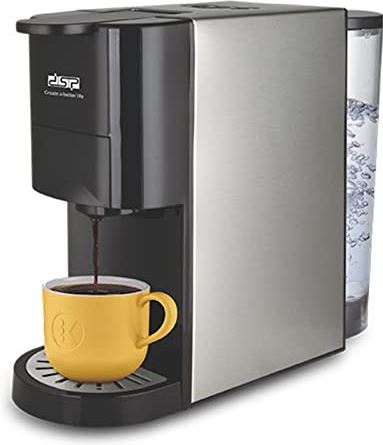 fohapfam 1450 W koffiezetapparaat, mini-espressocapsule Multifunctionele koffiemachine met 0,8 l watertank Geschikt voor thuiskantoor