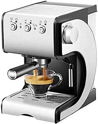 SXLCKJ Semi-automatische koffiemachine Pompdruk Koffiezetapparaat Stoom Melk en schuimmachine (thuisbreker)