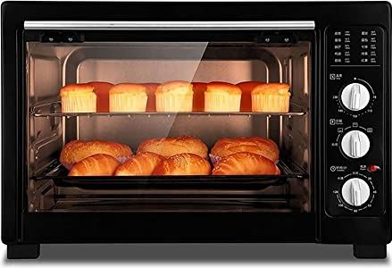MXXHFC 38L elektrische oven met grote capaciteit, multifunctionele desktop koken en bakken draagbare oven, timing temperatuurregeling, grillen, roosteren, bakfuncties