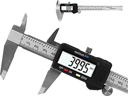 XWJSKJ 6 inch 0-150mm meetinstrument Roestvrijstalen remklauw digitale Vernier remklauw (Color : Caliper)