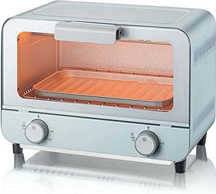 UUIINMNNM Convection Toaster Oven Large Capacity Cook Modes of Toast Bake Broil Roast Keep Warm Includes Baking Rack Drip Tray