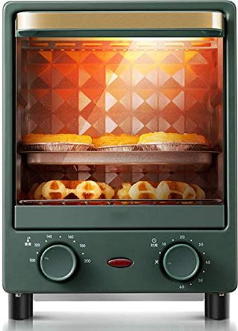 MXXHFC Verticale Oven, Thuis bakken Multifunctionele Automatische Intelligente Mini Pizza Oven, Kwartsbuis Infrarood Verwarming, 0-220 ? Nauwkeurige Temperatuurregeling, Lade Type Slakken Lade, 60 Minuten
