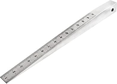 XWJSKJ Meting Wedge Handheld Taper Gauge Rvs Insert Handleiding Lassen Gereedschap Gap Feeler Ruler Hout Werkschaal Metrisch (Size : 3)