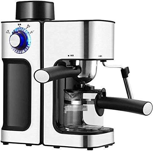 SXLCKJ Koffiezetapparaat, 0.24L 5 kopjes elektrisch koffiezetapparaat/commercieel koffiezetapparaat, instant melkopschuimer, (thuisbreker)