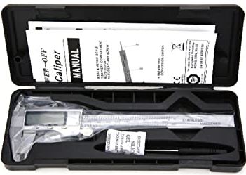 XWJSKJ Digitale metalen remklauw roestvrij staal Vernier remklauwen Elektronische Micrometer Ruler Diepte Meetgereedschap Gauge Instrument 150 (Color : Household caliper)