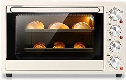 MXXHFC Intelligente multifunctionele oven, 32L grote huishoudelijke elektrische oven, heteluchtoven, met rooster- en dehydratorfunctie, niet frituren