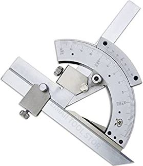 XWJSKJ 320 graden Universele hoek Liniaal Bevel Grouter Angle Meetinstrument Roestvrijstalen hoek Heerser Houtbewerking Gereedschap (Color : 320 Universal)