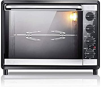 UUIINMNNM Toaster Oven | Digital Convection Oven Black/Polished Stainless