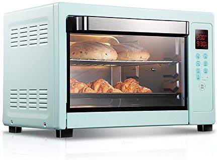 MXXHFC 40L 1800W kleine thuisoven, pizzaoven, grote capaciteit, 360 ° roterende gebraden kip, nauwkeurige timing en nauwkeurige temperatuurregeling kunnen u helpen bij het bereiden van heerlijk eten en tij