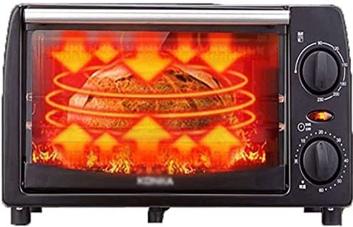 MXXHFC 12L mini-oven, elektrische ovenoven met dubbele glazen deur 3D-cyclus bakken taartbrood, (Grootte: 12L) (Grootte: 12L) (12L) (12L)