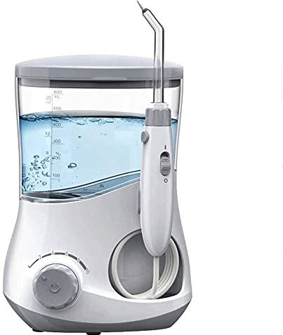 UUIINMNNM Water Flosser Professional for Teeth Gums Braces Dental Care Electric Power with 10 Settings 6 Tips for Multiple Users and Needs Dental Countertop Professional Oral Irrigator
