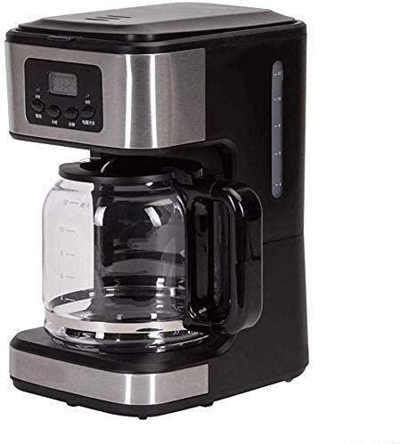 SXLCKJ Crusher, koffiemachine, filterkoffiemachine, koffiezetapparaat met een capaciteit van 1,8 l produceert tot 18 kopjes, programmeerbaar (breker)