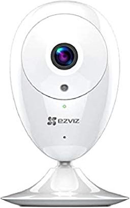 Ezviz ezCube Pro 1080p bewakingscamera, eerste generatie, WiFi interne IP draadloos, tweerichtingsaudio, babyfoon, nachtzicht, cloudservice, werkt met Alexa