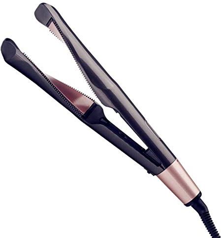 Lincheer Professionele stijltang Curling Iron 2in1 Ceramic Twisted Flat Iron Beauty Hair Tools Verstelbare Temp Lcd Digitaal beeld