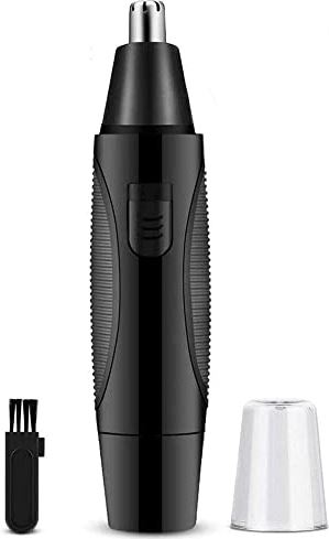 UUIINMNNM Nose and Ear Hair Trimmer - Professional Painless Eyebrow Facial Hair Trimmer for Men Women Battery-Operated Trimmer Waterproof Easy Cleansing