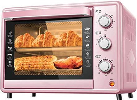 MXXHFC 30L mini-oven Instelbare temperatuur 0-230? en 120 minuten Timing Vierlaagse bakpositie Huishoudelijk bakken Multifunctionele automatische elektrische oven voor het bakken van cakes en brood met acc