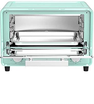 MXXHFC Multifunctionele elektrische oven, mini-oven van 12 liter, draagbare oven voor koken en bakken, 100-250 ° temperatuurregeling, roestvrijstalen verwarmingsbuis