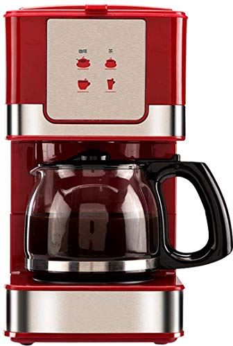 SXLCKJ Filterkoffiezetapparaat, druppelkoffiezetapparaten voor koffie en thee met 600ML glazen kan afneembaar filter (thuisbreker)