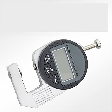 XWJSKJ Digitale diktemeter 0.001mm, dikte Meter precieze elektronische micrometer met LCD-display