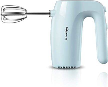 UUIINMNNM Electric Hand Mixer 5-Speed Hand Mixer With Turbo Handheld Kitchen Mixer Beater Small Appliances For Home Use blue
