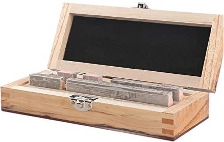 XWJSKJ Gauge Block Casseer Special Block 0-150mm 6 Grade 0 Grade 1 Caliper Gauge Block Block Gauge Speciale remklauw Blokmeter (Color : 6 pieces of level 1, Size : 0-150mm)