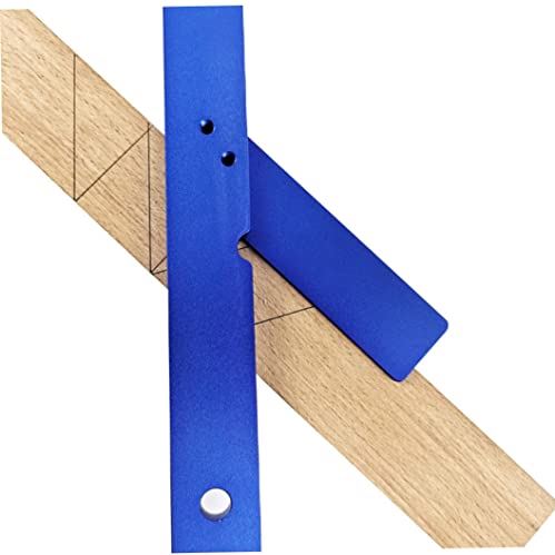 Obelunrp 45 graden hoek liniaal ES-7 houtwerk timmerman vierkante gereedschappen hoekzoeker lijn gauge houtbewerking tools-andere houtbewerkingshulpmiddelen
