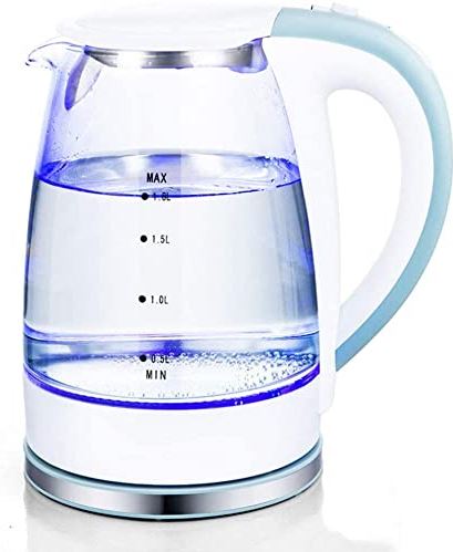 DRSM Glazen Waterkoker 1 7L Eco Waterkoker Met Verlichte LED BPA