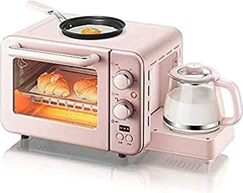 MXXHFC 8L ontbijtmachine huishoudelijke multifunctionele drie-in-een elektrische oven artefact elektrische oven mini kleine automatische