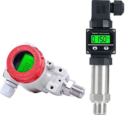 XWJSKJ Digitale druktransmitter water olie hydraulische manometer negatieve drukriem display 4-20MA afstandsbediening sensor