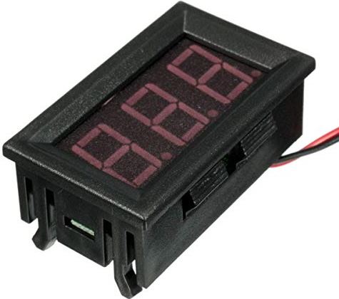 YFFTTKD 3-30V DC 0.56 Inch Voltage Meter Board LED Amp Voltmeter Digitale Gauge Meetmodule