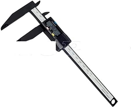 XWJSKJ 300 mm 200 elektronische digitale remklauw Lcd Plastic Vernier Caliper Lange kaak Micrometer Binnenbuit Diameter Meetwerktuigen (Color : 150mm long jaw)