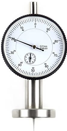 XWJSKJ Diepte Gauge Percentage Diepte Gauge Diepte Gauge nauwkeurig meet hoogte 0-10 * 0.01 (Color : 1, Size : ACE-10Z(cylindrical base))